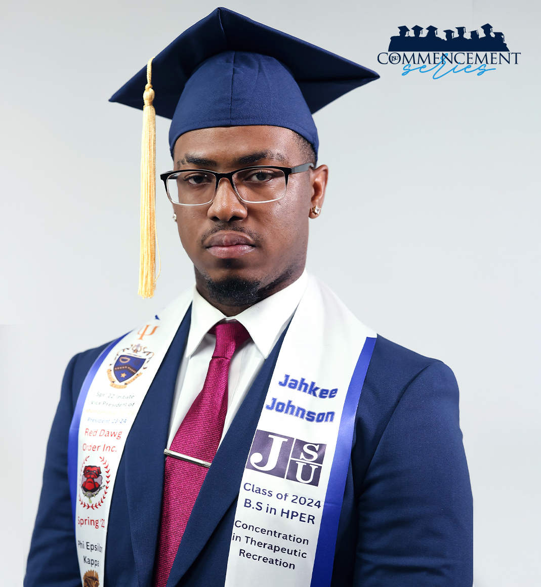 #JSUGrad24: Graduating senior Jahkee Johnson shares his inspirational story about how being born with a rare medical condition led him to a career in therapeutic recreation. 📰 | bit.ly/3JHKrt6