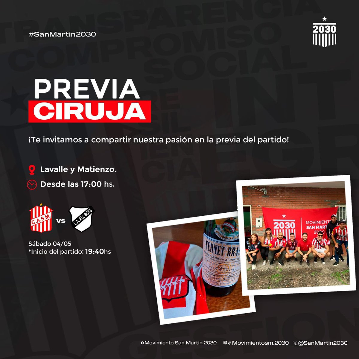 Movimiento San Martín 2030 tweet media