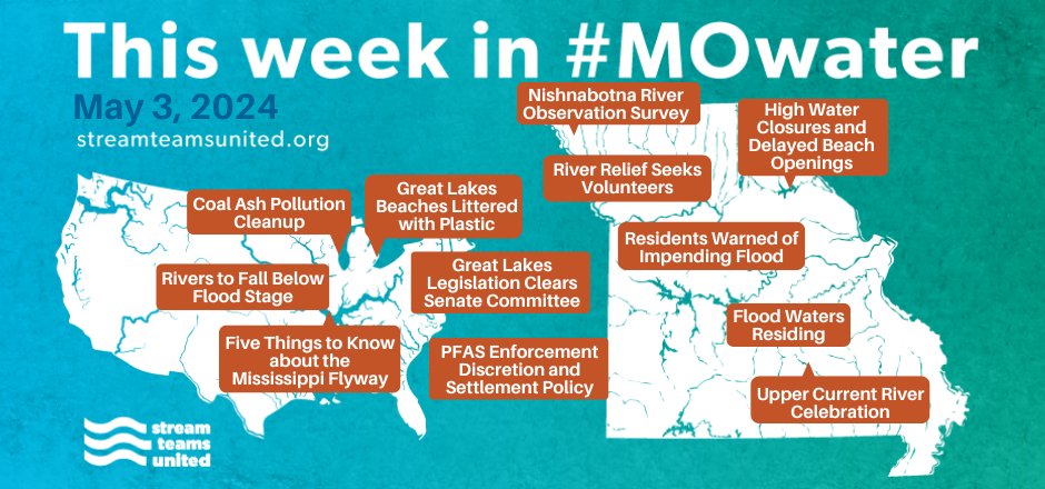 Have you heard the new River Town podcast? Episode 3 was just released and we are happy to be a part of the episode, talking about water policy in our #GreatRiversState. Here's this week's #MOwater news, plus sign-up for River Rescue with JRBP is open! conta.cc/4b8EsK8