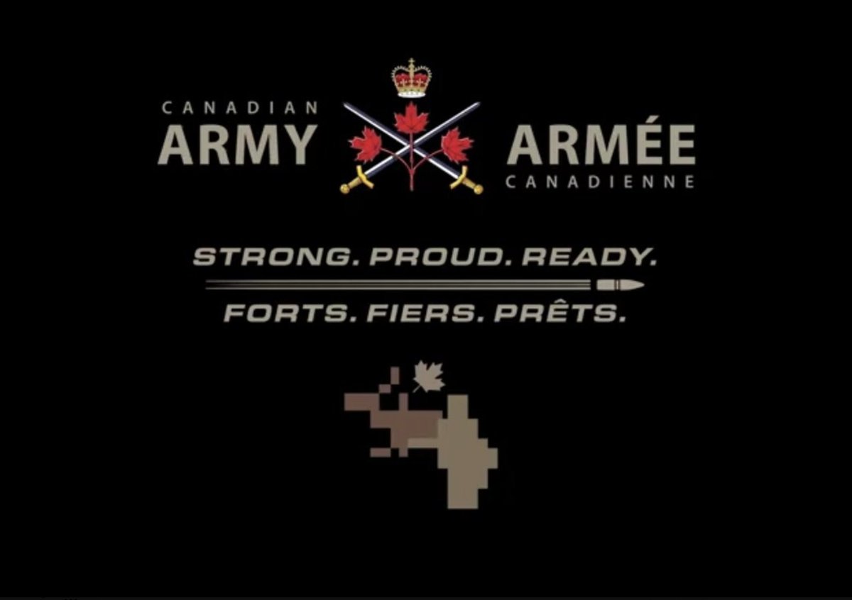 To be honest, the new Canadian Army icon looks like a pixelated beaver taking a shit.