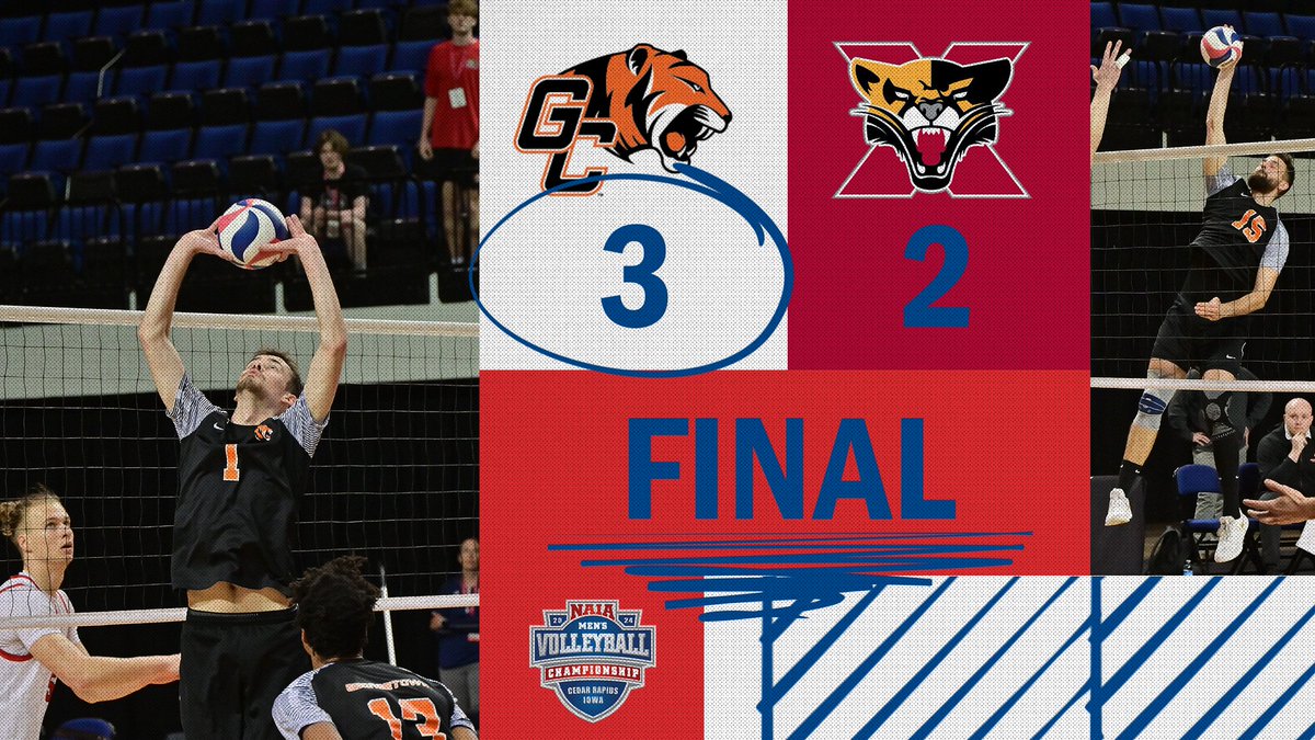 M🏐
@GCAthletics remains in the #BattleForTheRedBanner after a 5 set win over @SXUAthletics 

#collegevolleyball #NAIAMVB