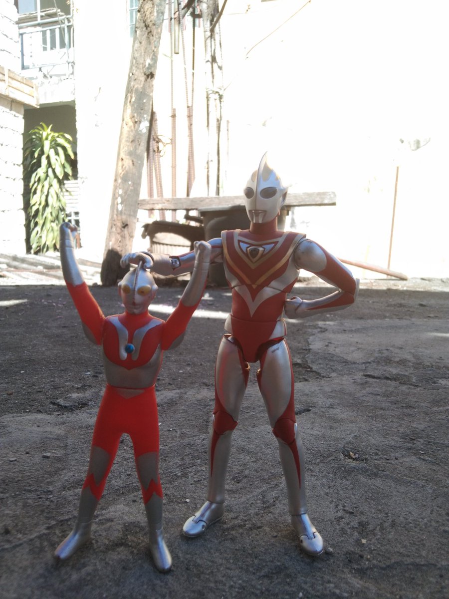 Ultraman and Gaia