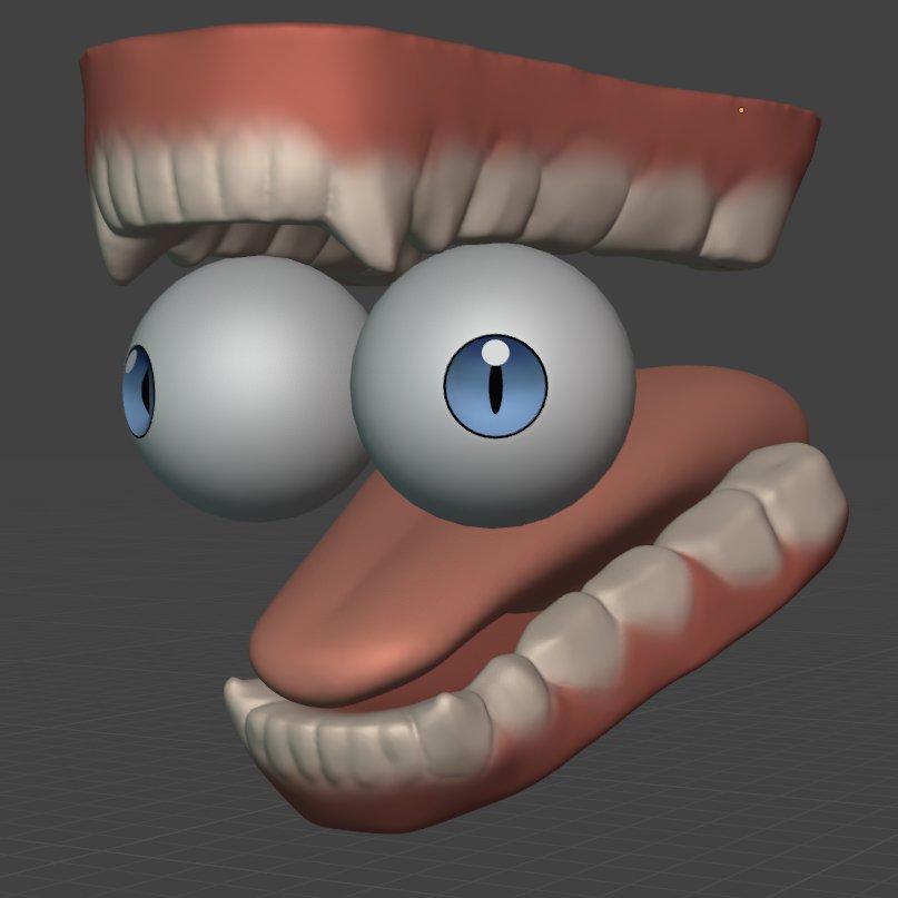 sculpting a mouth and this is all i can think of.