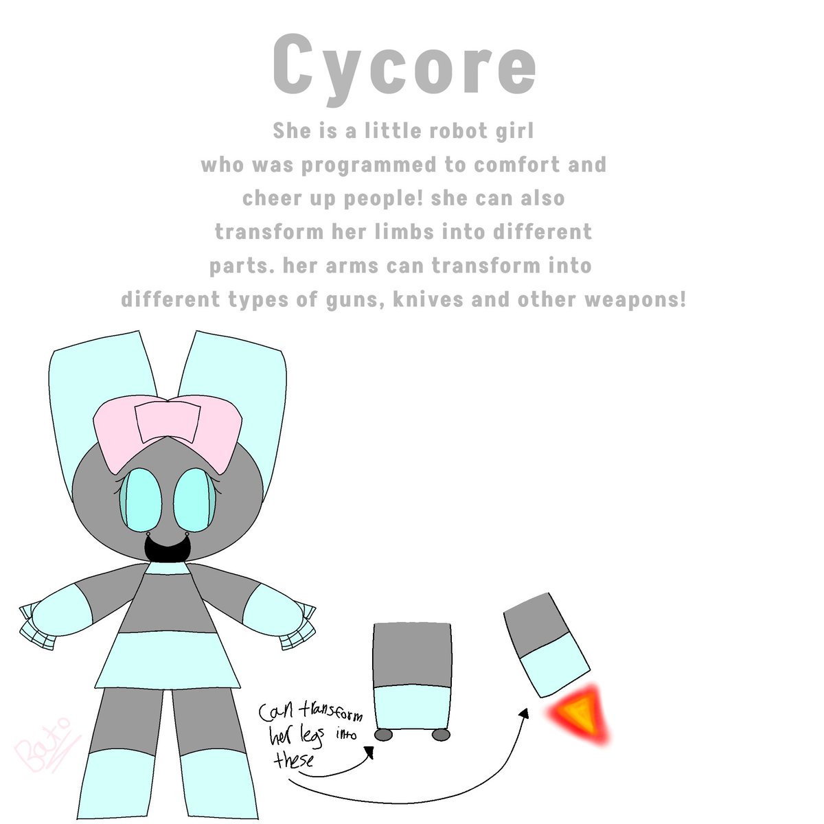 crumbledbat130's tweet image. Random OC I made! And yes she's inspired by a show.

#oc #randomoc #art #robotoc