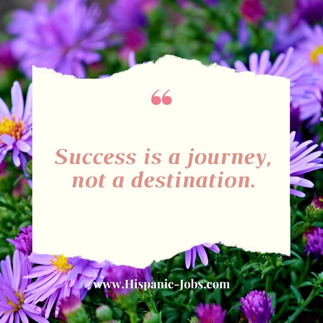 What's most fulfilling is that you never quit, no matter how many times you've failed & tried again. So enjoy learning new lessons in this journey & appreciate those hard-earned accomplishments!
HISPANIC-JOBS.COM

#takerisks #youcandoit #youcandoanything #hardwork #quotes