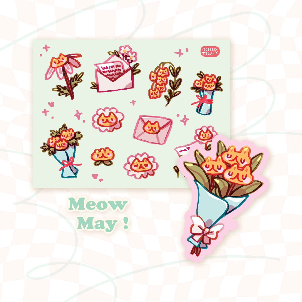 tossedleaf's tweet photo. Meow May post, in case you're not on IG, Patreon and threads 😆 these are only available on Patreon! https://t.co/bQ2qBPT5CB