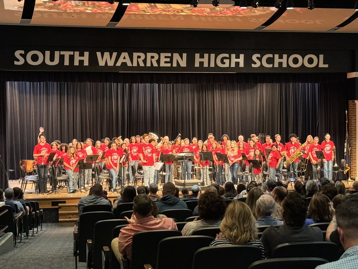SWMS_Band's tweet image. The 2024 WCPS MS Honors Band was a huge success at SWMS tonight! South Warren had 24 students that rocked it out with Christi Shores all day. Congratulations to ALL students from Warren County who were selected to perform with this group. Bravo to all! 👏🏻