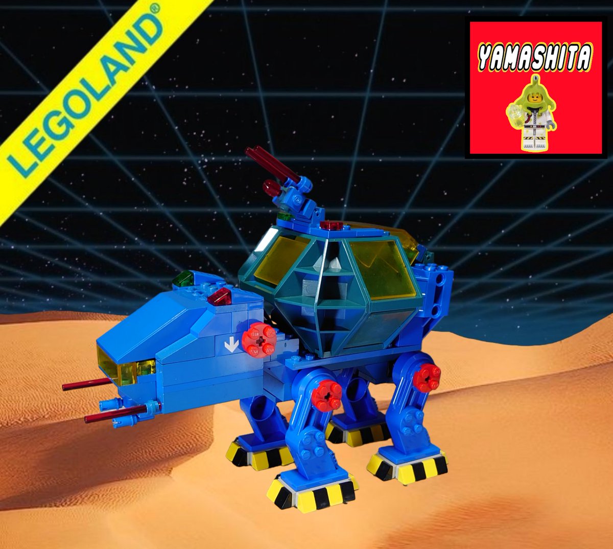 conquestyama's tweet image. #おもちゃ撮影会
5/4お題「スターウォーズ4」
レゴクラシックスペース風のAT-ATを作ってみました🚀
ダ、ダサ…これからブラッシュアップしていきます✊💦
#legospace
#スターウォーズの日