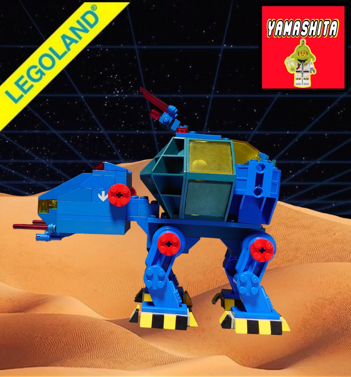 conquestyama's tweet image. #おもちゃ撮影会
5/4お題「スターウォーズ4」
レゴクラシックスペース風のAT-ATを作ってみました🚀
ダ、ダサ…これからブラッシュアップしていきます✊💦
#legospace
#スターウォーズの日