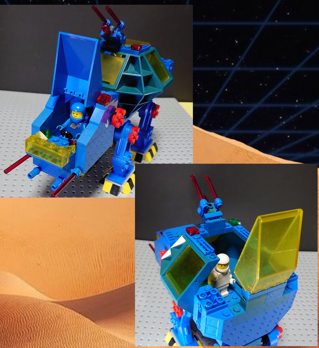 conquestyama's tweet image. #おもちゃ撮影会
5/4お題「スターウォーズ4」
レゴクラシックスペース風のAT-ATを作ってみました🚀
ダ、ダサ…これからブラッシュアップしていきます✊💦
#legospace
#スターウォーズの日
