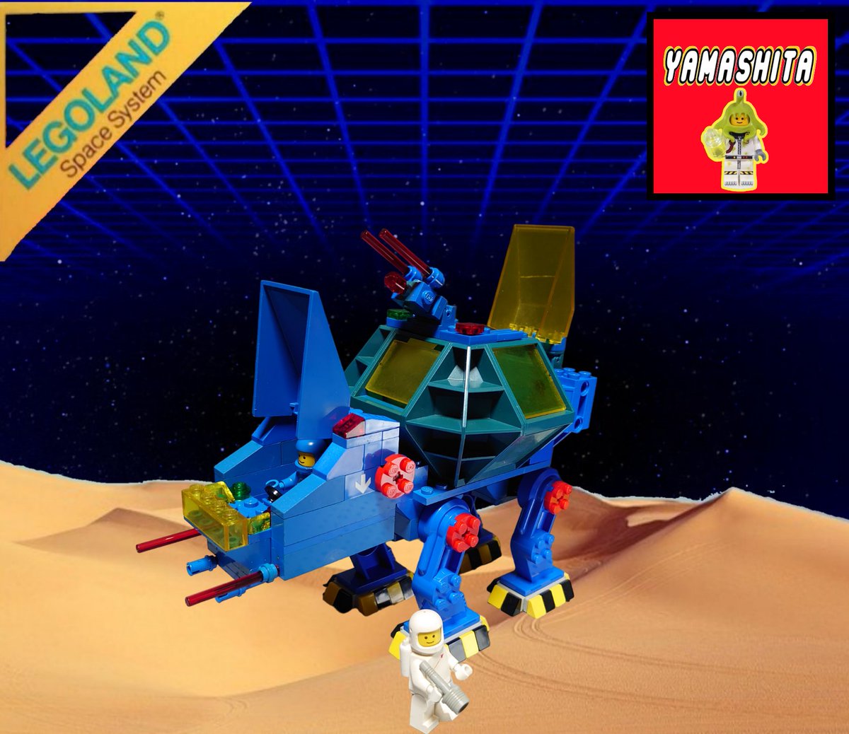 conquestyama's tweet image. #おもちゃ撮影会
5/4お題「スターウォーズ4」
レゴクラシックスペース風のAT-ATを作ってみました🚀
ダ、ダサ…これからブラッシュアップしていきます✊💦
#legospace
#スターウォーズの日