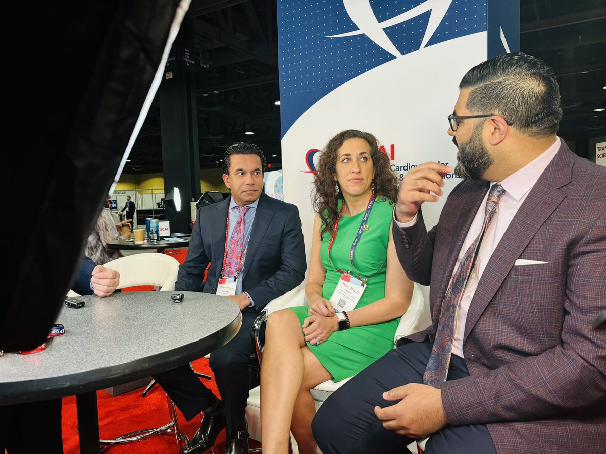 #SCAIShock2024 chair interview with @chadialraies discussing what is in the works for the meeting Oct. 17-19 in Washington D.C. Save the date! It’s a conference you don’t want to miss.@SCAI @Babar_Basir @SandeepNathanMD