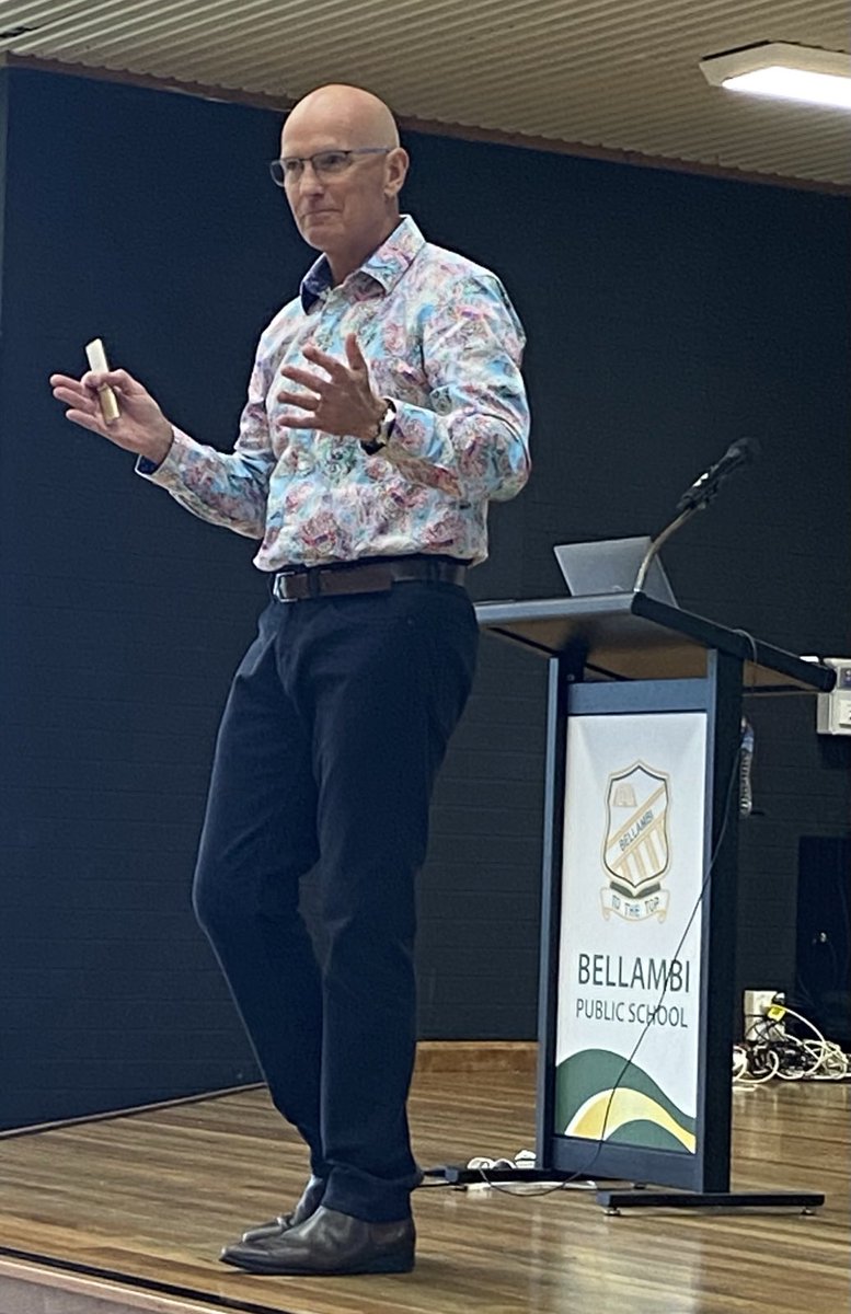 Teaching an instructional cue to students targets attention. With no attention, it is impossible to attain learning. The short term goal of the instructional cue is automaticity. The long term benefit is habit formation. Tim McDonald at #SBPIllawarra2024