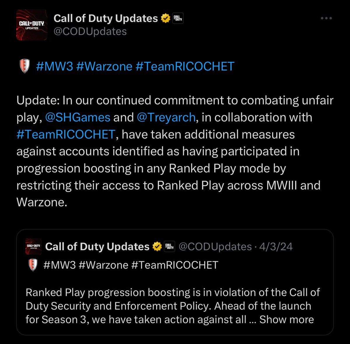 CharlieIntel tweet media
