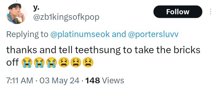 [🚨] ENGENES, report and block the account. Hateful posts towards 🦌 🔗: x.com/zb1kingsofkpop 🔗: twitter.com/zb1kingsofkpop… 🔗: twitter.com/zb1kingsofkpop… REPORT UNDER : abvse & hvrassment > !nsult > block