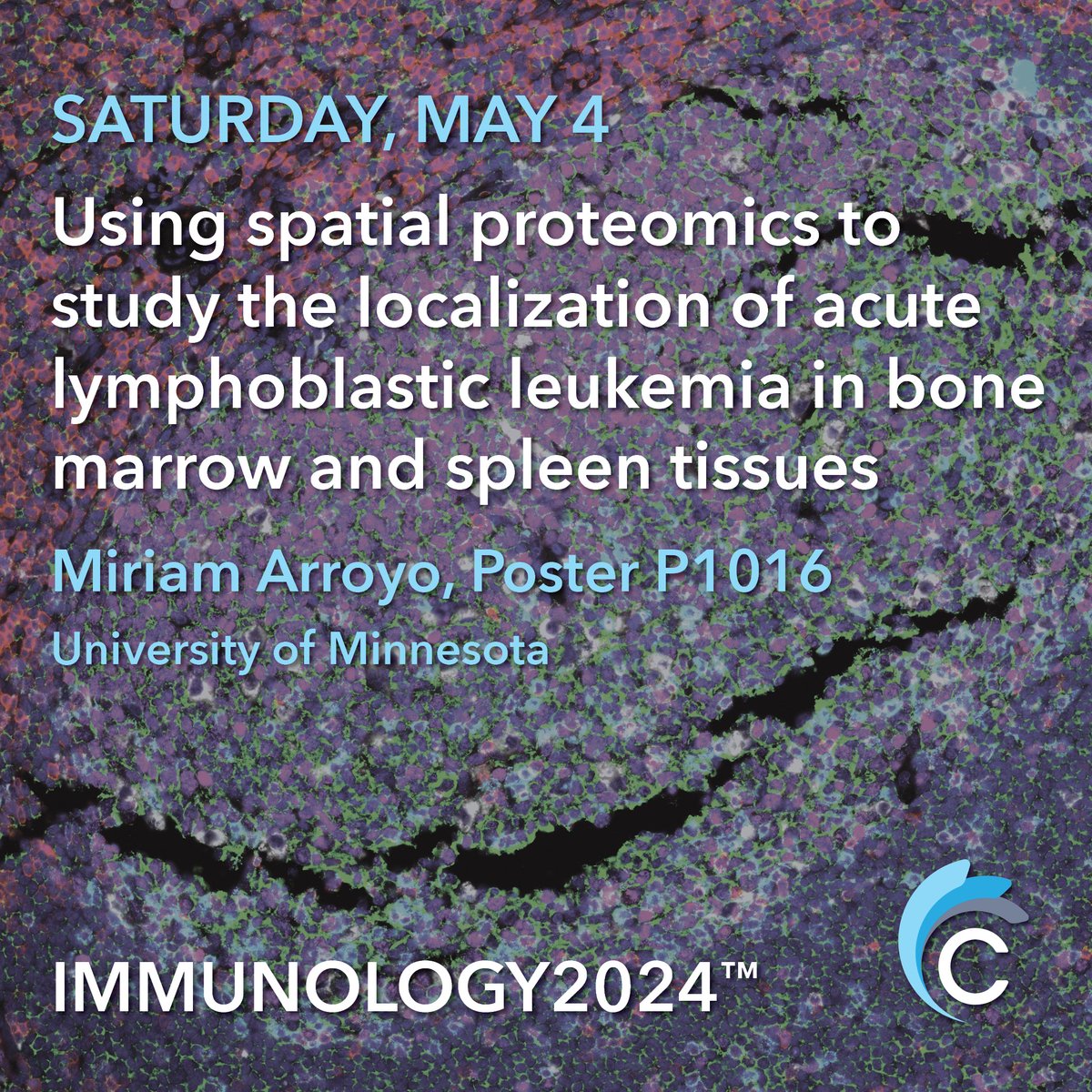 Spatial Biology Just Got Bigger is coming to #IMMUNOLOGY2024! We're thrilled to feature data on 3 fantastic posters you won't want to miss! Stop by Booth 317 to learn more 🔬
 
See all of our event's at IMMUNOLOGY2024™: info.canopybiosciences.com/aai-2024?hs_pr…