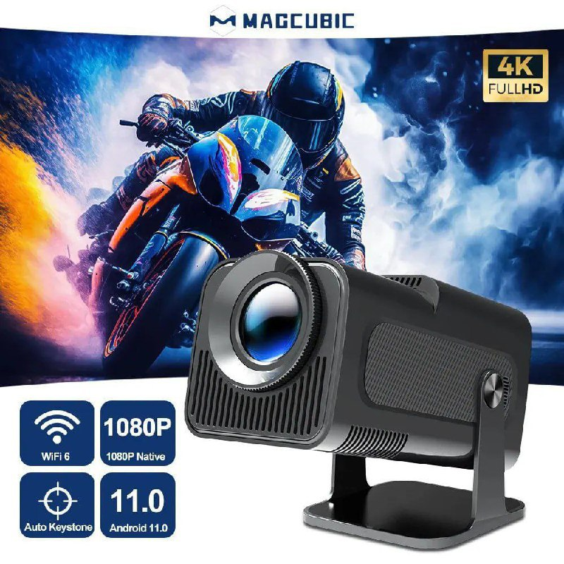 SONHO DE CONSUMO

Projetor Magcubic HY320 Android 11, 1080P, 390 ANSI, Dual Wifi6, BT5.0

s.click.aliexpress.com/e/_DdjeVG7

R$247,01

Cupom BRAE25 + Moedas