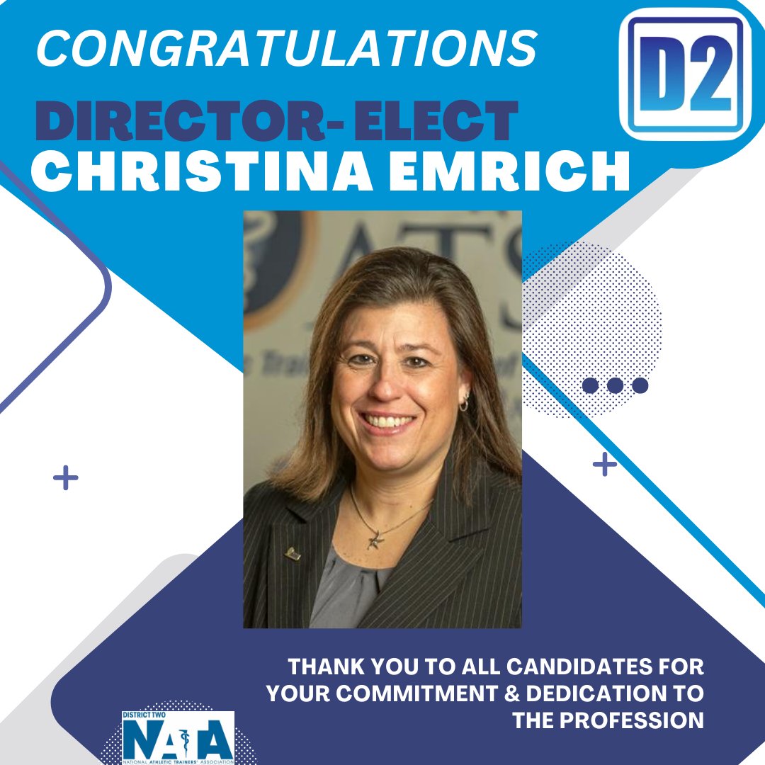 ‼️Attention District 2 Members‼️Please join us in congratulating the next D2 Director, Christina Emrich! She will be shadowing Director Dargusch for the next year and will take office in June 2025. Congrats, Christina! 🎉