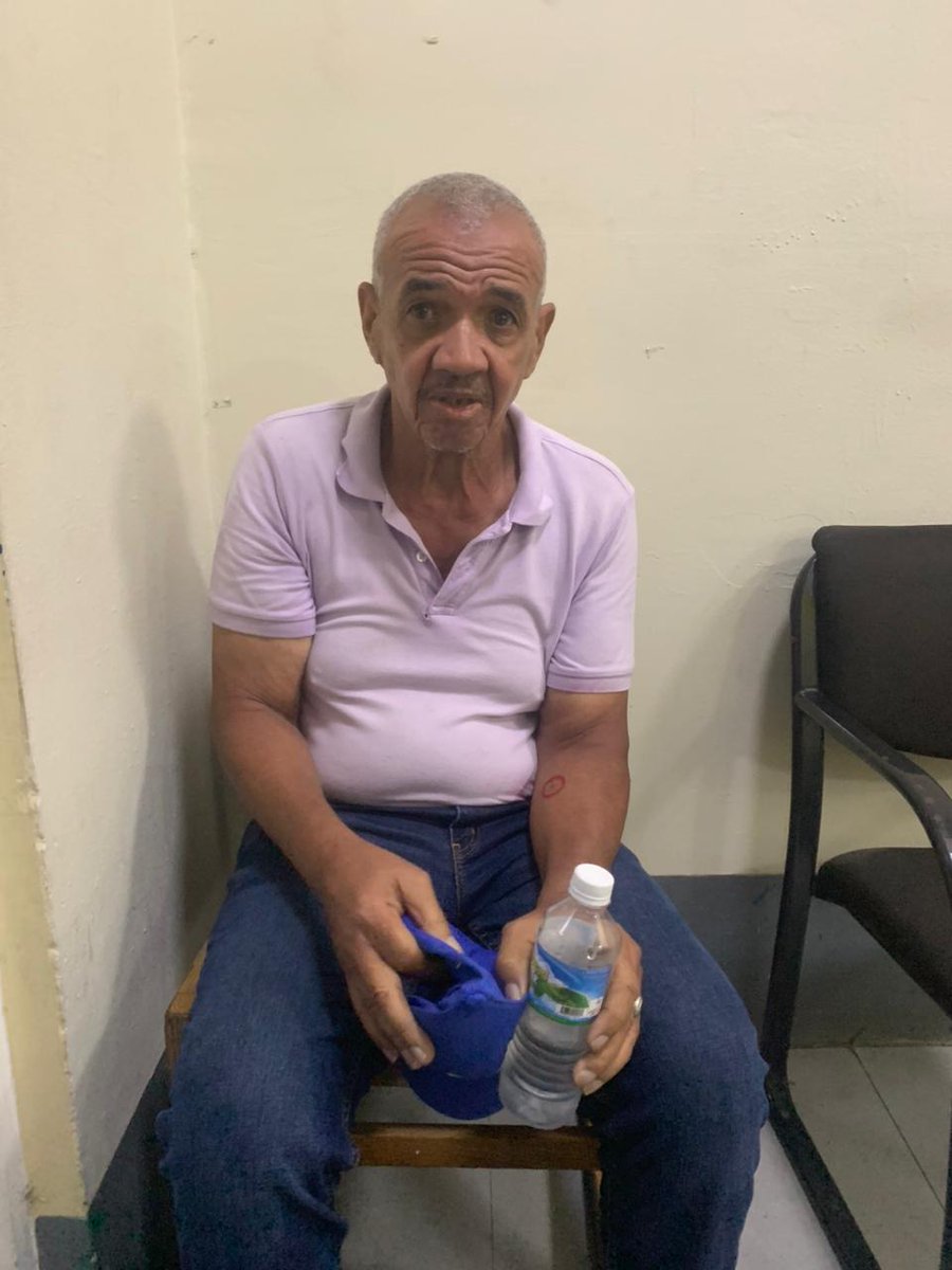 The Duhaney Park Police are seeking the public’s assistance in reuniting this elderly man with his family. He was found wandering in the Six Miles area in Kingston on Friday, May 3rd.

He gave his name as Michael Washington Campbell.