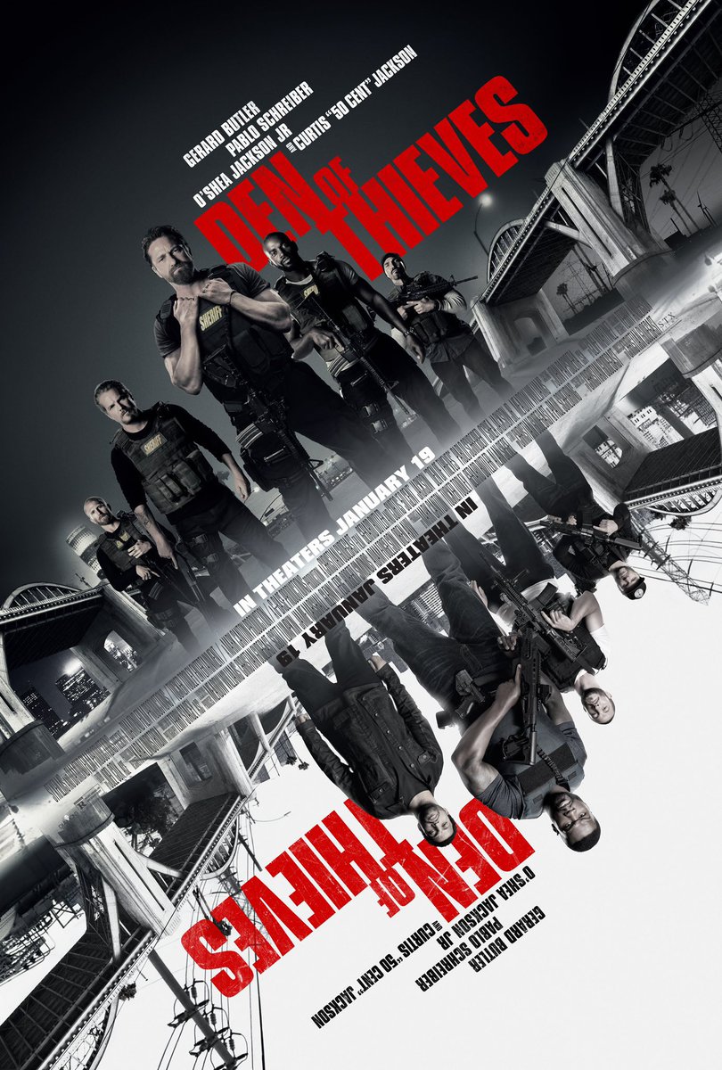 DEN OF THIEVES (2018) is to Mann’s HEAT, what THE SHIELD is to THE WIRE. Discuss.