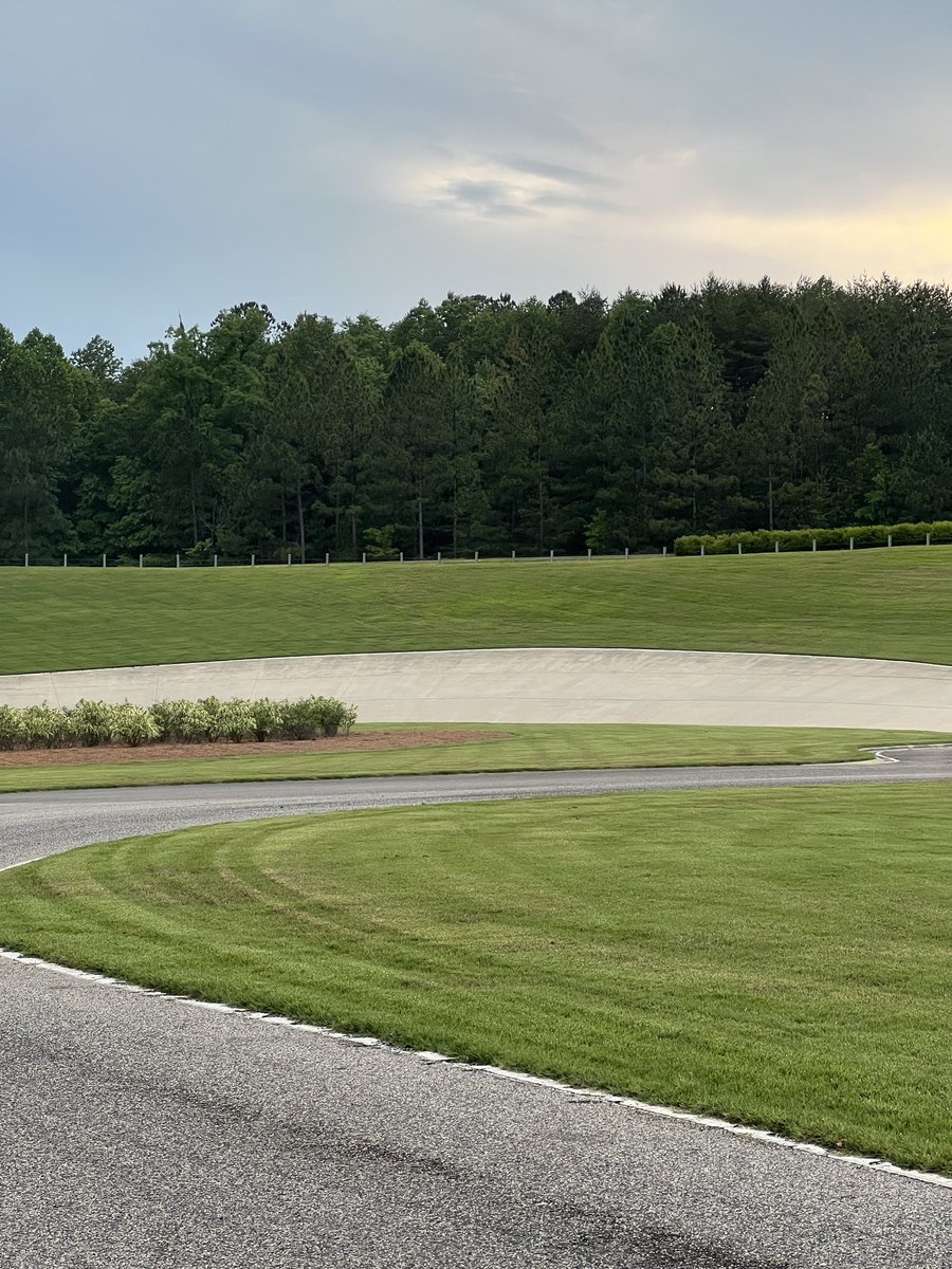 The bowl at Barber Proving Grounds is wild