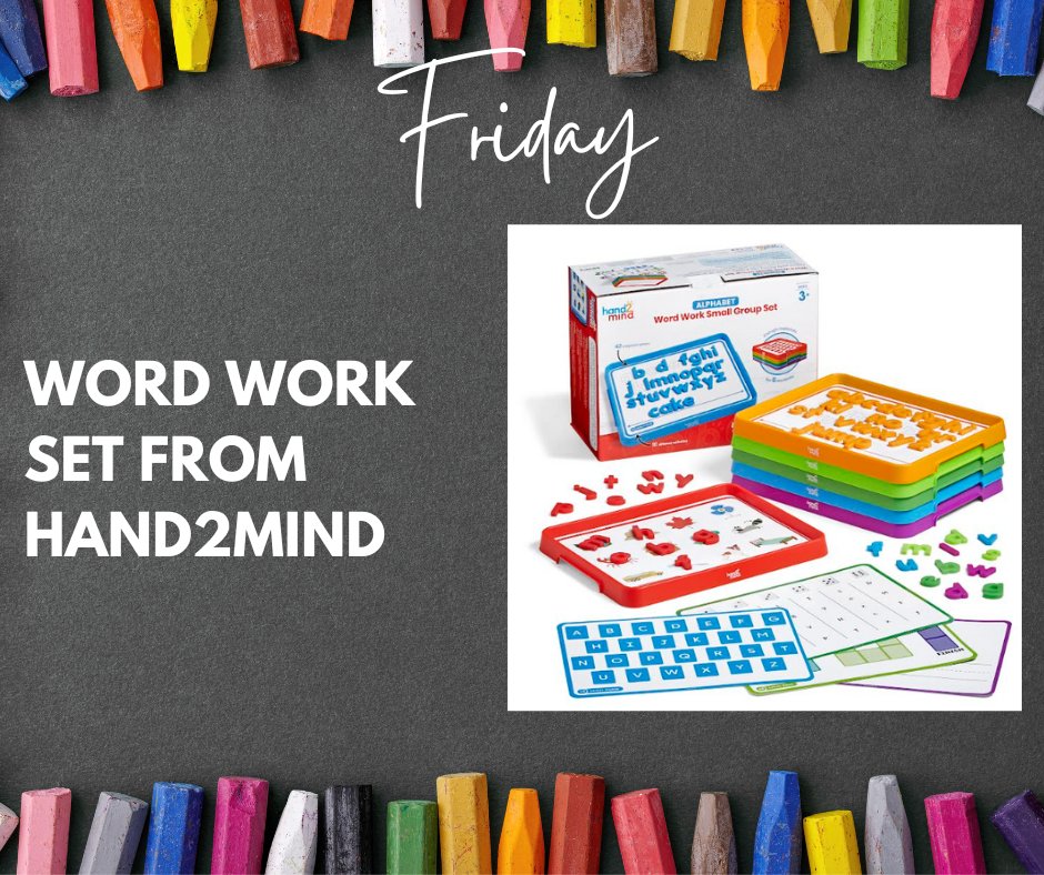 LindsayKemeny's tweet photo. ** FINAL Day of My Teacher Appreciation Week Giveaway  ** The last prize is a Word Work Set from @hand2mind! I absolutely LOVE using these magnet letters/trays for word chaining! Like &amp; retweet this post to enter. Enter on my FB &amp; Instagram for another chance to win. 🇺🇸 only. https://t.co/gEAnRWGItL