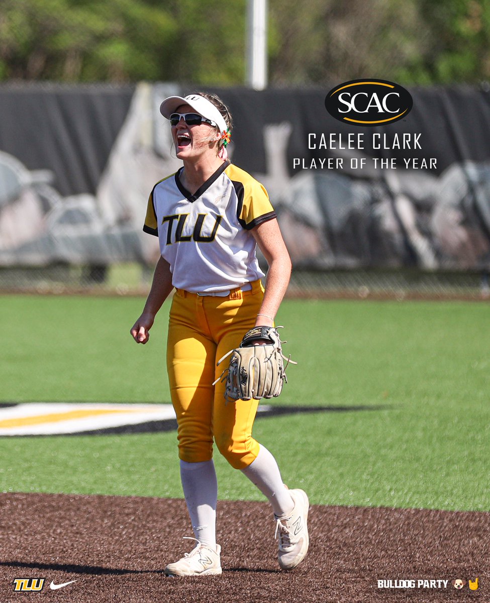 𝐓𝐡𝐞 𝐂𝐚𝐞 𝐖𝐚𝐲. Your back-to-back & TWO-TIME SCAC Player of the Year >>> Caelee Clark 🗞️: rb.gy/fh4end #TooLiveU | #PupsUp