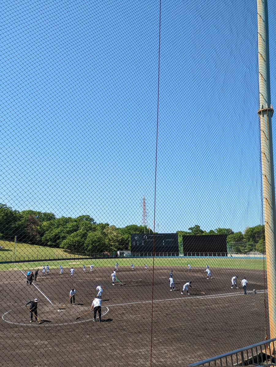 本日も太陽が丘野球場で高校野球京都春季大会二次戦の観戦です!
２試合とも強豪校同士の試合で楽しみです☀
#TATTA