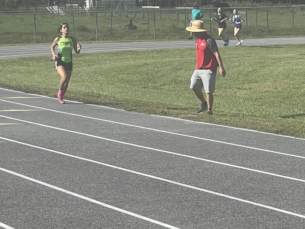 Great first night for @DMSTIGERTWEETS Track Team at the MCIAC Middle School Track Meet @BMSPantherPride. Back in action tomorrow at 8:45 AM. Go Tigers!!! @KinardsConnect1 @ErikaWiggins16 @MCPSActivities