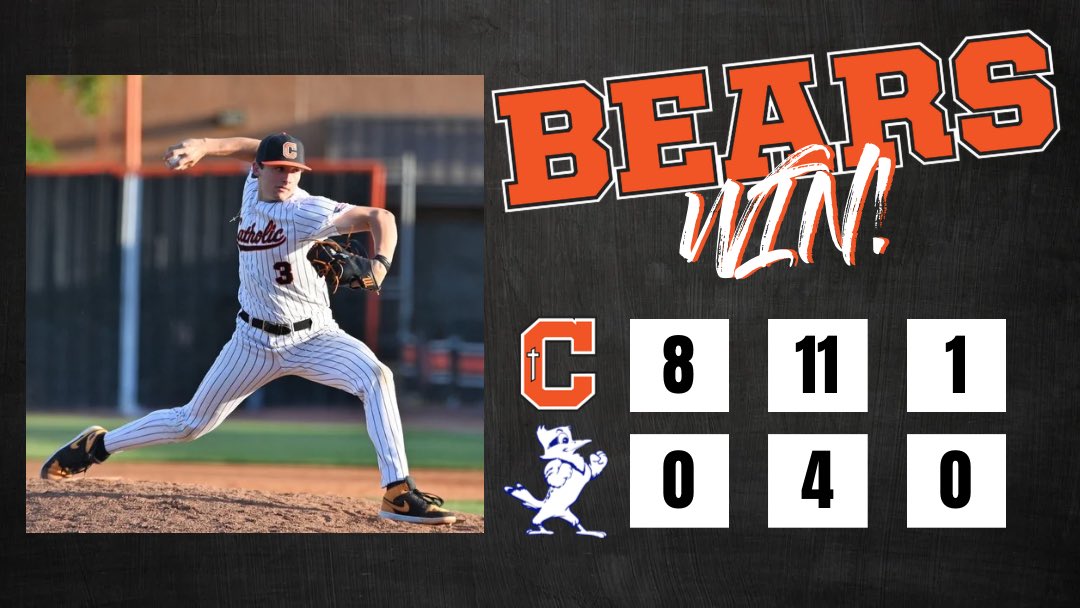 TICKET PUNCHED! @CurDogBaseball clinches a spot in the Division I Select Semifinals with a shutout victory over Jesuit.