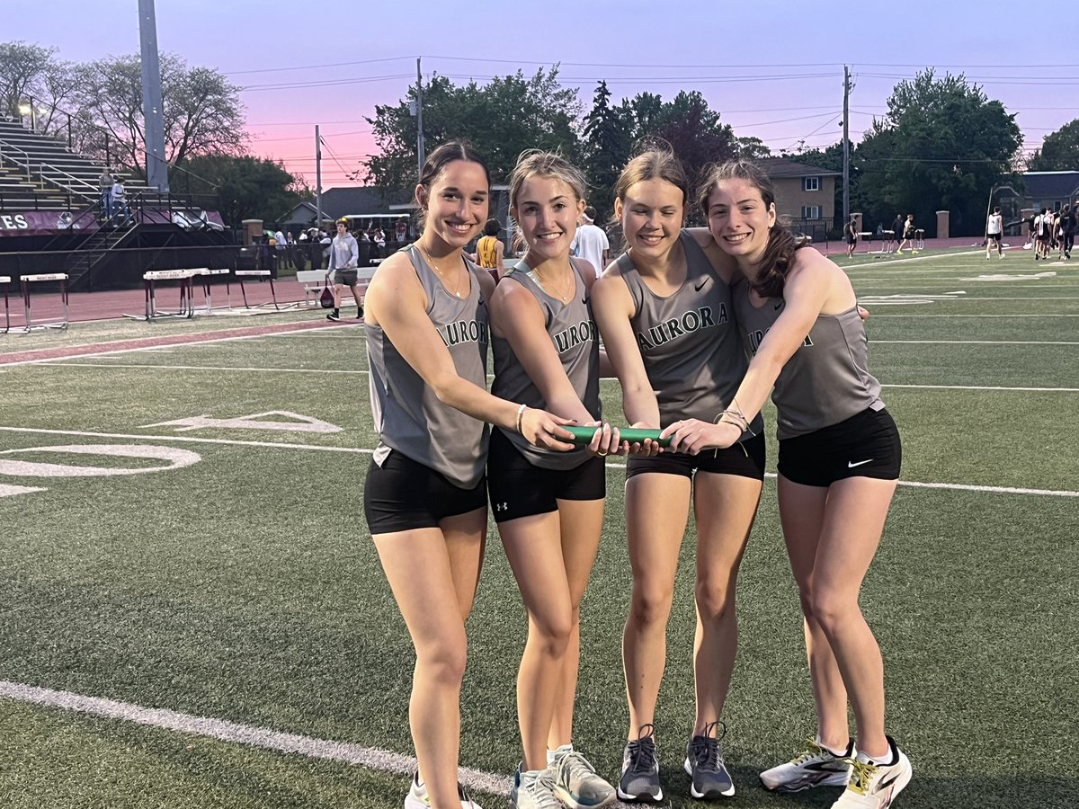 Greg Cicero (@coachgcicero) on Twitter photo New School Record Holders in the 4x400! 4:03.09 to win at the Bell Invitational. Fantastic effort all around. <a href="/JLRSports/">Jonah L. Rosenblum</a> <a href="/Tom_Nader/">TomNader_PortageSports</a> <a href="/auroraathletics/">Aurora Athletics</a> New School Record Holders in the 4x400! 4:03.09 to win at the Bell Invitational. Fantastic effort all around. <a href="/JLRSports/">Jonah L. Rosenblum</a> <a href="/Tom_Nader/">TomNader_PortageSports</a> <a href="/auroraathletics/">Aurora Athletics</a>