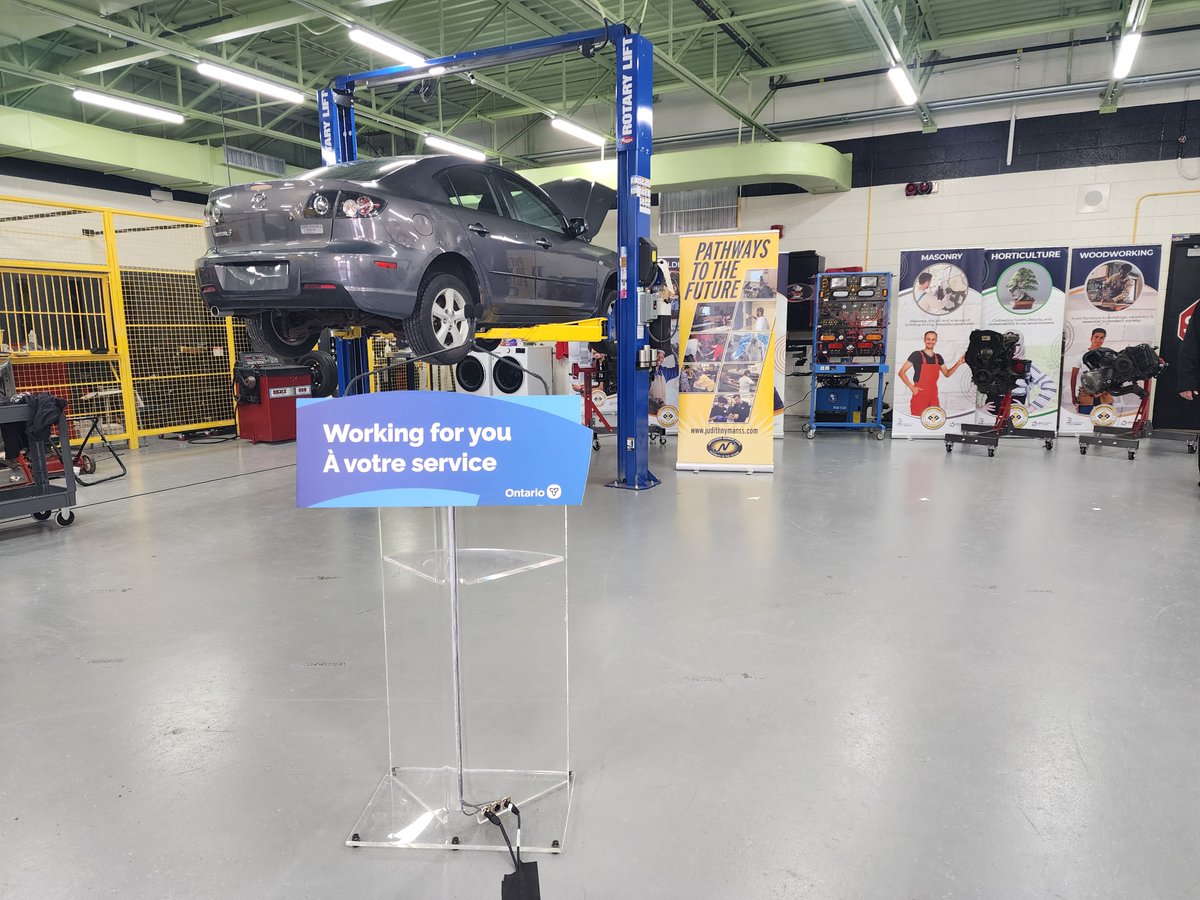 Peel District School Board (@peelschools) on Twitter photo Kudos to Judith Nyman S.S. for their outstanding showcase of skilled trades education! 🛠️ Their state-of-the-art facilities are paving the way for future trades professionals. #Education #SkilledTrades #PeelProud
Listen to the announcement: youtu.be/xqNVvZrgOaI?si… Kudos to Judith Nyman S.S. for their outstanding showcase of skilled trades education! 🛠️ Their state-of-the-art facilities are paving the way for future trades professionals. #Education #SkilledTrades #PeelProud
Listen to the announcement: youtu.be/xqNVvZrgOaI?si…