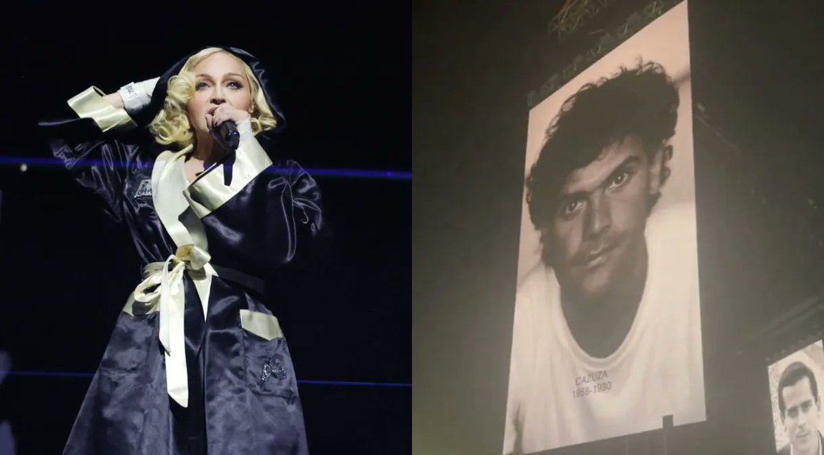 Madonna deve homenagear Cazuza, Renato Russo e outras vítimas da Aids durante o show em Copacabana amanhã... #Música🎤 cnnbrasil.com.br/entretenimento…