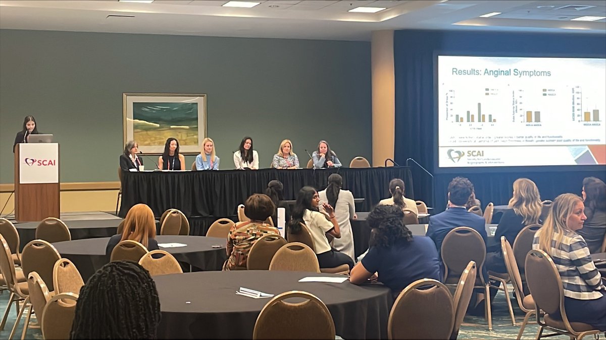 Kicking off the #SCAIWIN session at #SCAI2024! Female leaders in #InterventionalCardiology share their expertise with attendees on a wide range of topics during this dedicated networking event. ♀️🤝