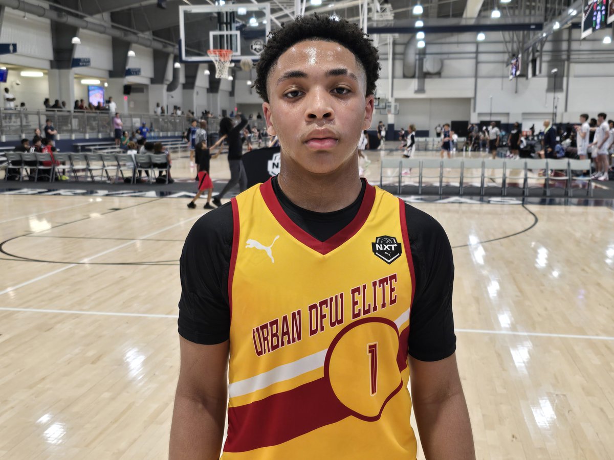 Jaydan Spencer ('27) 5-10 Guard
Urban DFW Elite NXT 15U

Jaydan Spencer is a tough on ball defender that displayed excellent court vision and decision making.  Spencer did a great job of attacking the defense with his ability to penetrate.