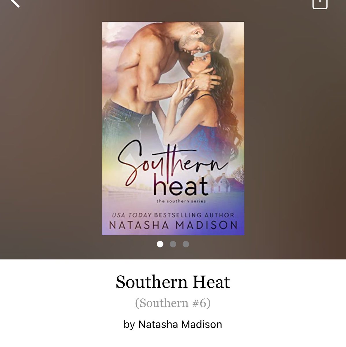 Southern Heat by Natasha Madison 

#SouthernHeat by #NatashaMadison #6312 #33chapters #227pages #461of400 #Audiobook #99for25 #Book6of8 #SouthernWeddingSeries #WillowAndQuinn #7houraudiobook #april2024 #clearingoffreadingshelves #whatsnext #readitquick