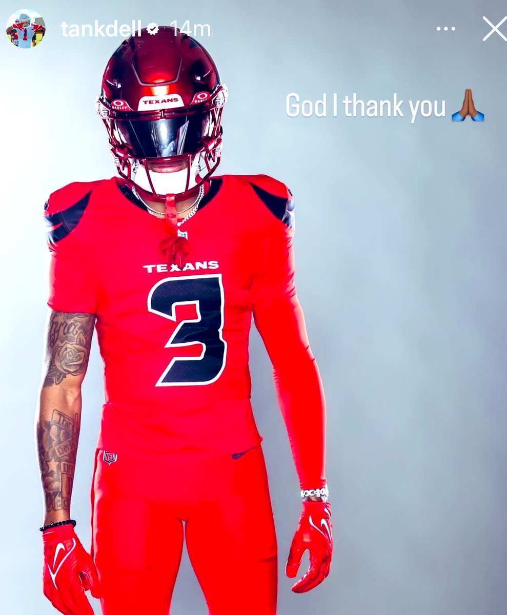 Houston Texans wide receiver Tank Dell shares a message after his near death experience at a nightclub in Florida last week. #Texans #BigSargeMedia