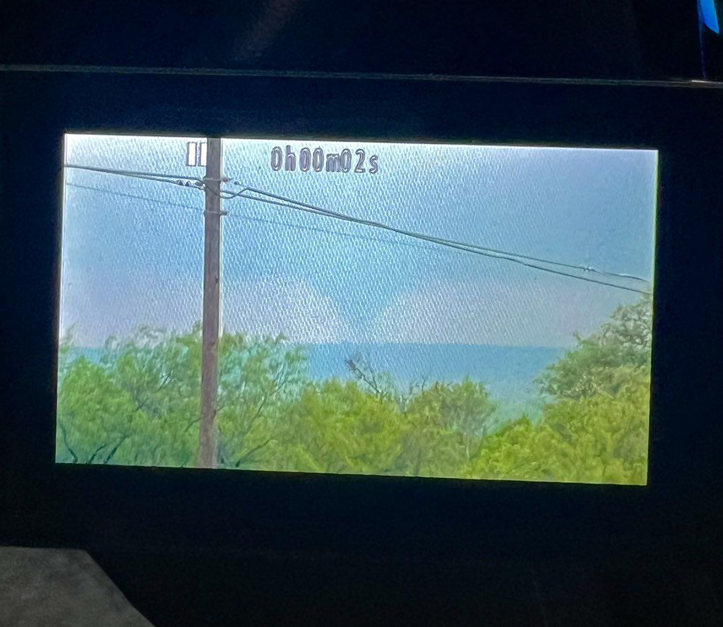 Caught a brief tornado south of Eden, TX, 6:44 PM CDT #txwx