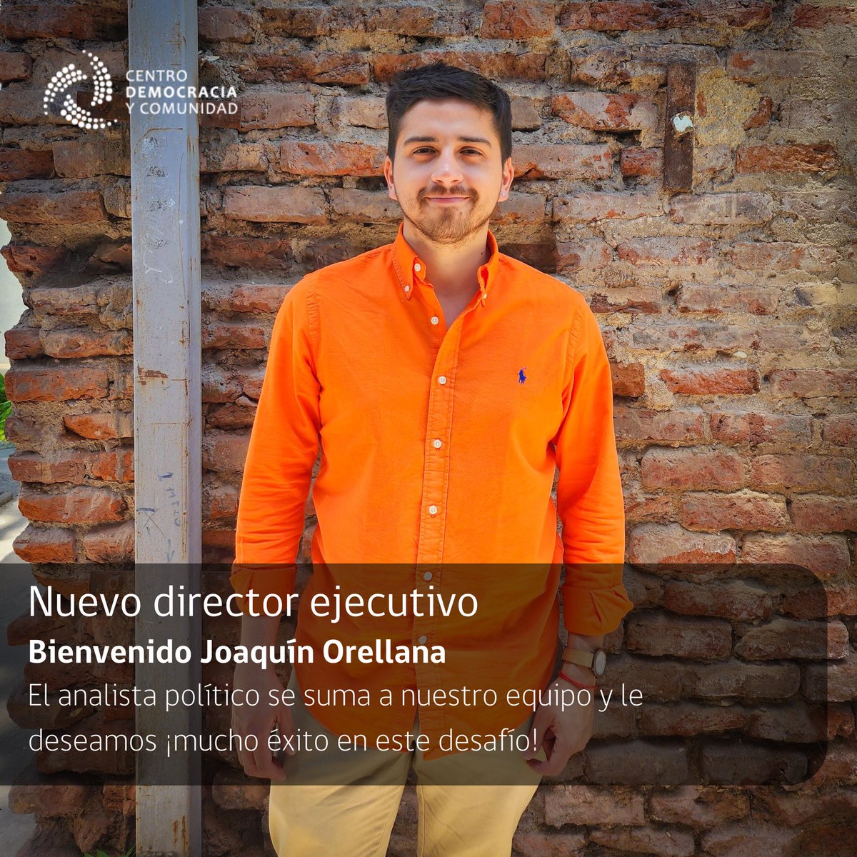 ¡Le damos la bienvenida a nuestro nuevo director ejecutivo @Joaco_orellana! 📣 ¡Bienvenido nuevamente al equipo! 🎉