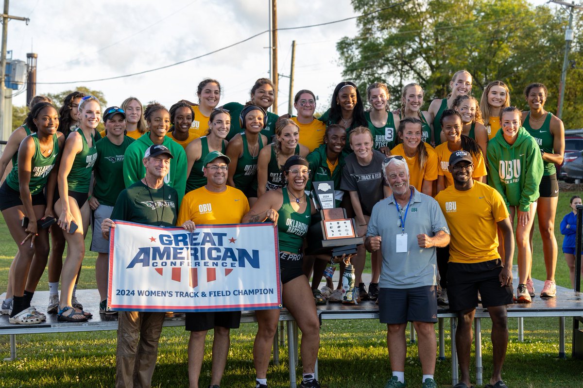 🏆3-PEAT COMPLETE🏆

Your Bison are the GAC Outdoor Champions for a 3rd straight season! It’s the 4th women’s championship time in program history!! 

#OnToVictory
