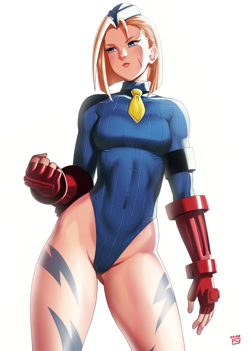 Just a 'what if' drawing of SF6 Cammy in her old Killer Bee outfit