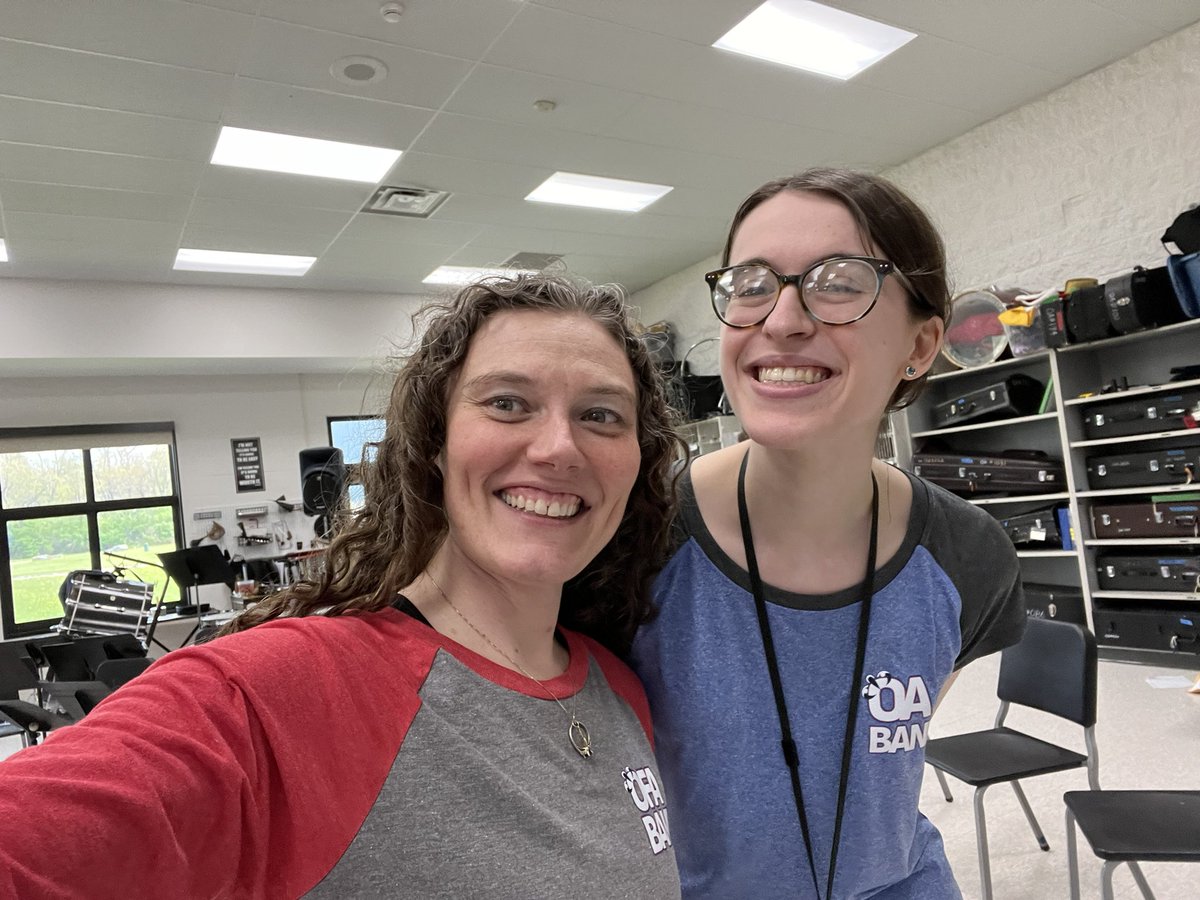 OABands's tweet photo. OA music teachers in our new gear!  Thanks OA Music Boosters!! @OaBoosters @OAUpdate https://t.co/nL7DfyTlnX