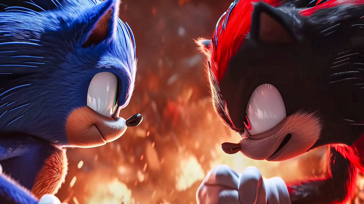 Just earlier about 7 minutes ago, there was a 4 second leaked video of Sonic vs Shadow. Sadly, the video has been taken down.. The video shows the eyes of sonic and shadow running towards each other! #SonicMovie3 #cinemanews #Paramount