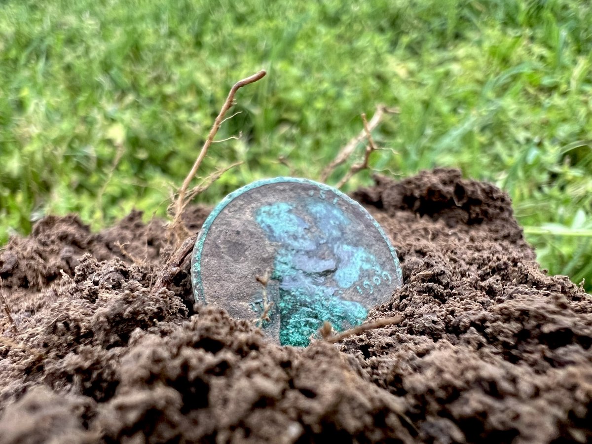 It happened again... #metaldetecting #firstyear #noinitials