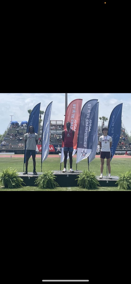 Blessed to be an Alabama State Champion in High Jump 🥇