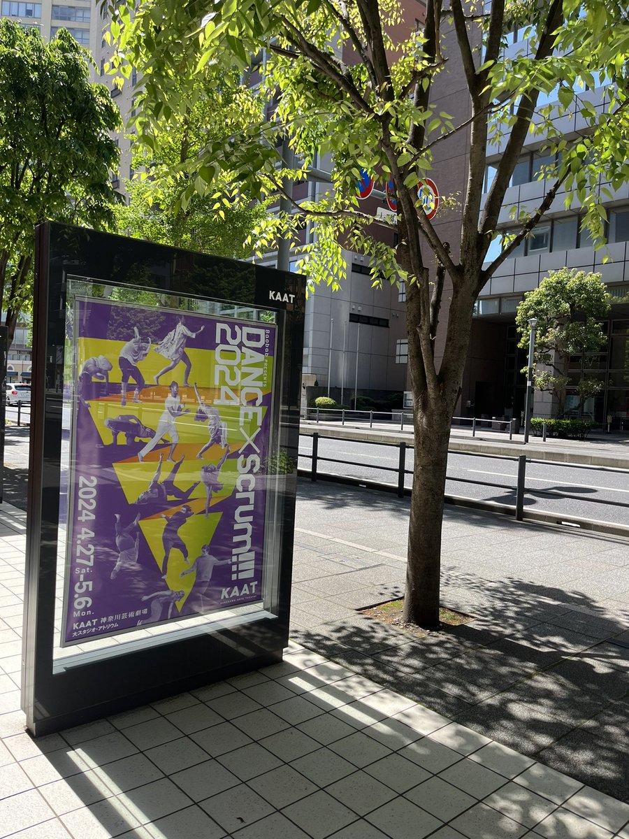 DANCE_Scrum's tweet photo. 本日も晴天‼️🔥です！
KAAT神奈川芸術劇場でお待ちしております🔥 https://t.co/Wn4e2yxAO1