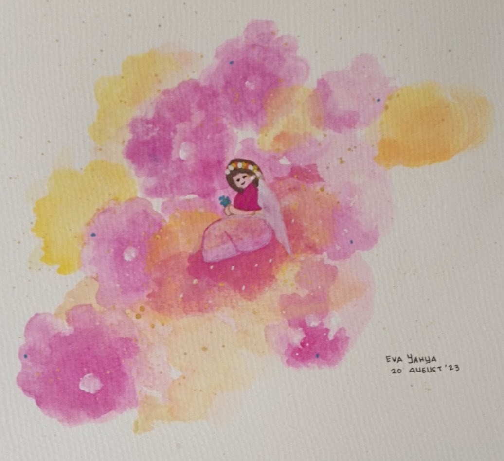 Have a nice day 🌷🦋💫
By Evayahya

#haveaniceday #loveyourself #bloom #flower #watercolor #drawing #painting #artwork #childrenillustration #illustration #mydrawing