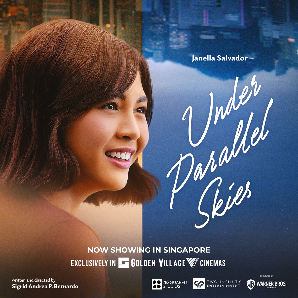 NOW SHOWING IN SINGAPORE In 'Under Parallel Skies,' Pinoy actress Janella Salvador plays the role of Iris, an OFW in Hong Kong who meets a Thai bachelor named Parin (Win Metawin). Together they will navigate love, heartbreak, and healing in the foreign city.…