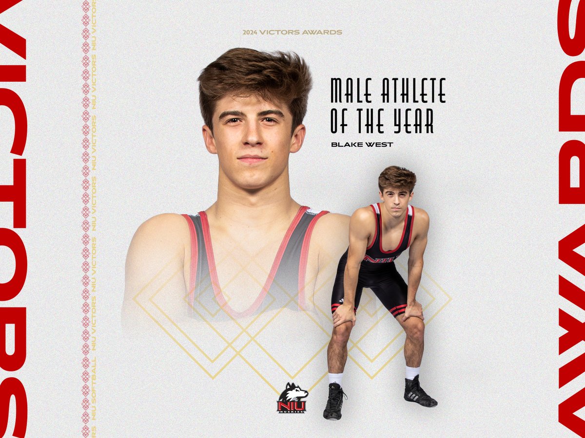 <a href="/NIUWrestling/">NIU Wrestling</a> <a href="/NIUXCTrack/">NIU XC/TF</a> <a href="/NIUSoftball/">NIU Softball</a> Congrats to Blake West of <a href="/NIUWrestling/">NIU Wrestling</a> on earning Male Athlete of the Year!