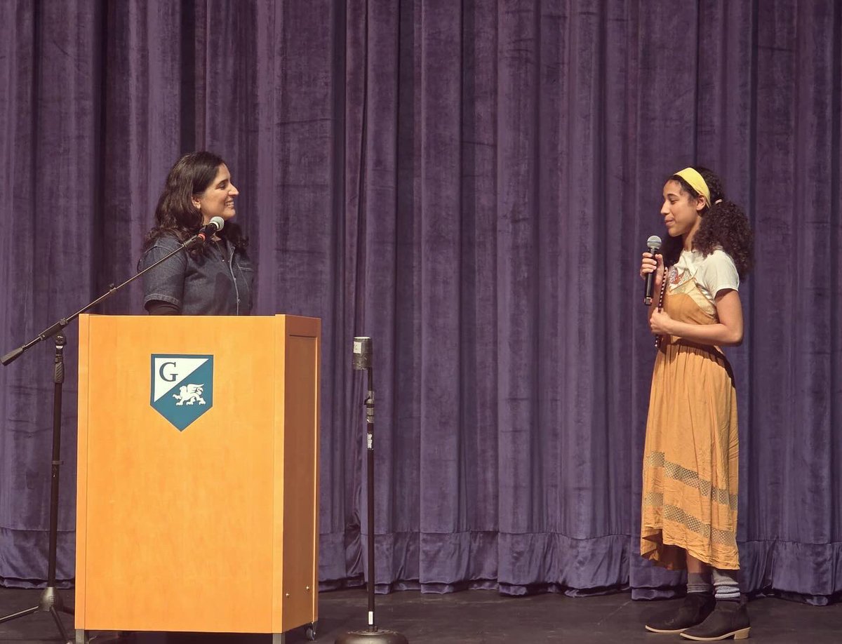 Thank you @CHotchandani for your wonderful feature with us at Grossmont College’s Literary Arts Festival! We loved your reading and the interaction discussions around The Book Eaters 👏 🥰 Students were thrilled to get their book copies to get signed! 🖊️